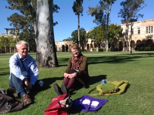 Johnny Grandjean G. Jakobsen (Tanska) ja Claire Renkin (Australia)